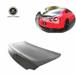 Tapa de maletero pico de pato fibra de carbono para Nissan GT-R R35