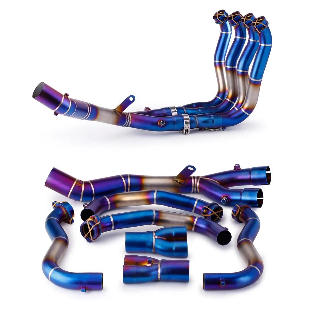 Tubo de enlace de escape inox para Yamaha YZF-R1 2015-2023 - imagen 5