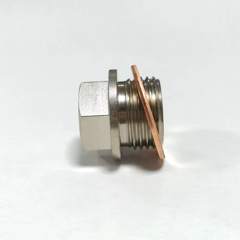 Tapón adaptador sensor EGT de acero M18x1,5 a 1/8 NPT - imagen 3