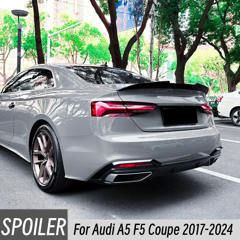 PSM tapa maletero en carbono con alerón integrado - Audi A5 F5 Coupé