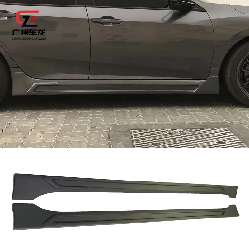 Kit carrocería ABS Honda Civic 2016-2018 delantero trasero faldón - imagen 3