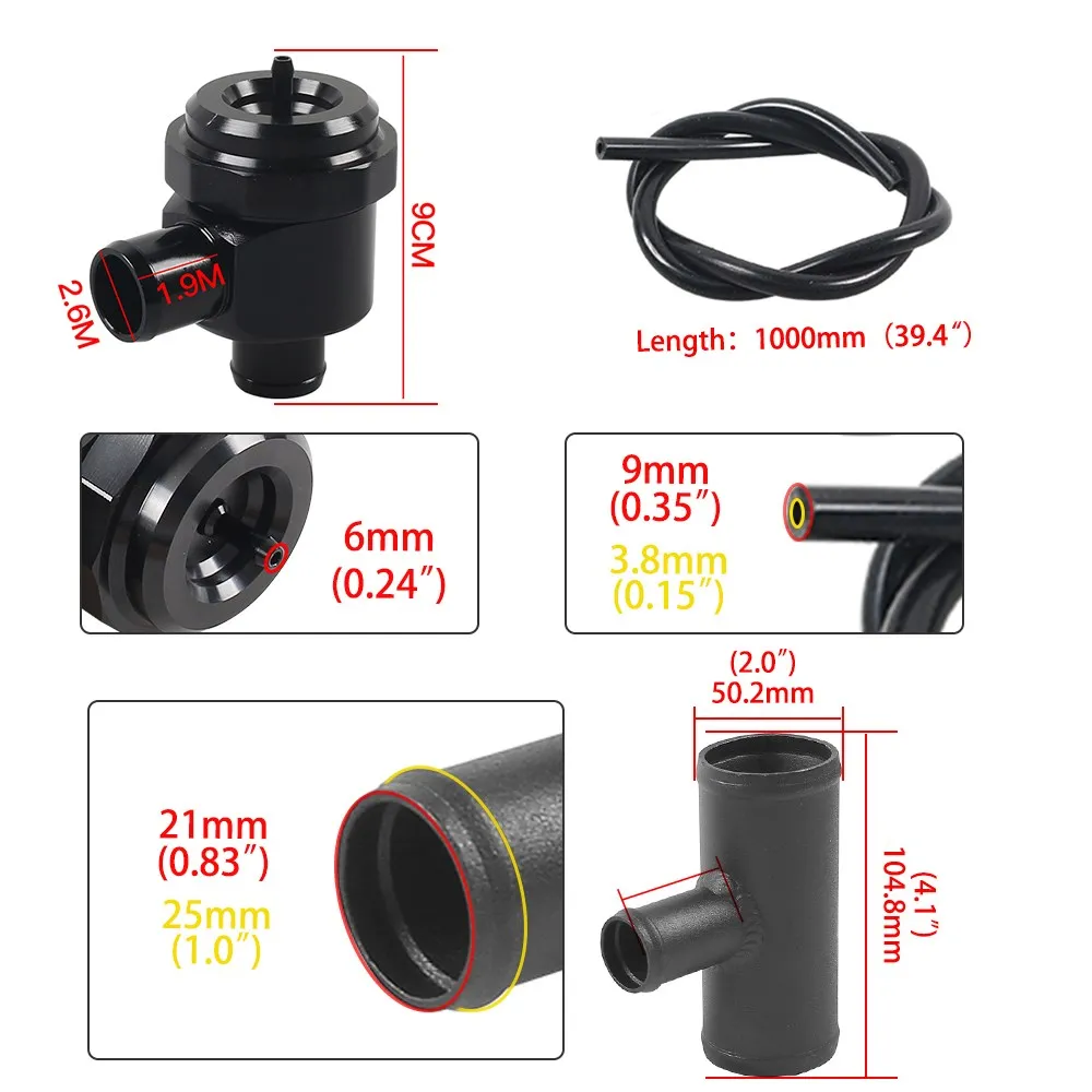 Kit BOV válvula de soplado – Can-Am Maverick X3 Turbo - imagen 3
