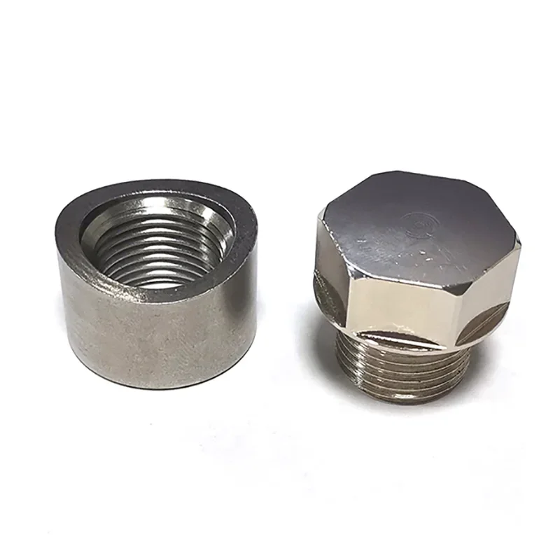 Juego tuercas y tapones escalonados para sensor O2 M18x1.5 - imagen 3