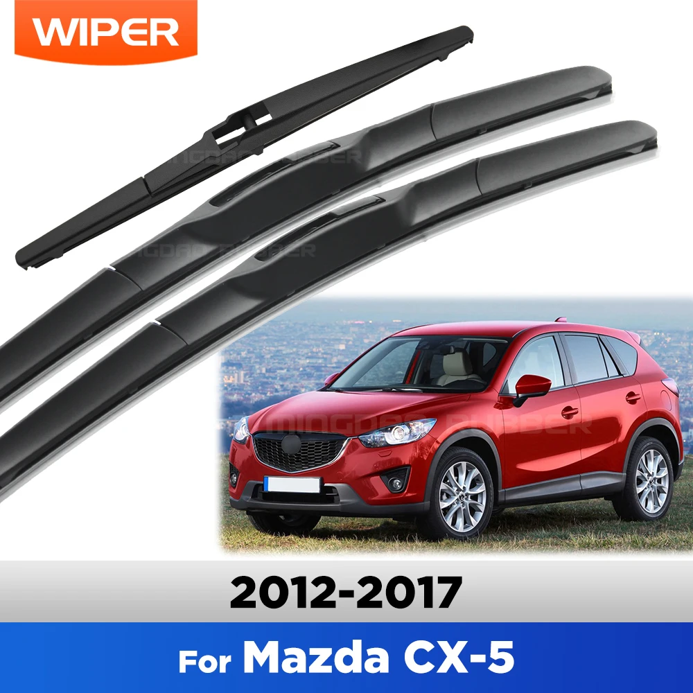 Kit escobillas limpiaparabrisas Mazda CX-5 KE delanteras y traseras