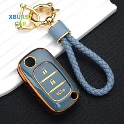 Funda de TPU para llave de coche LADA Vesta Granta XRay – compatible Renault Clio Megane