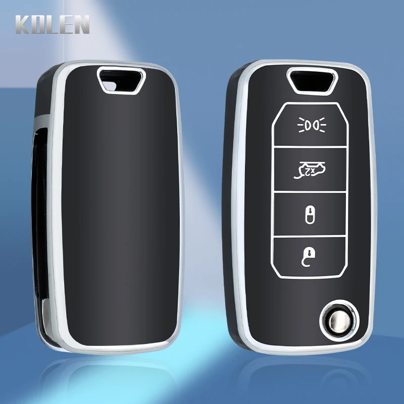 Funda TPU con tapa para llave Jeep Renegade Compass 2016-2019