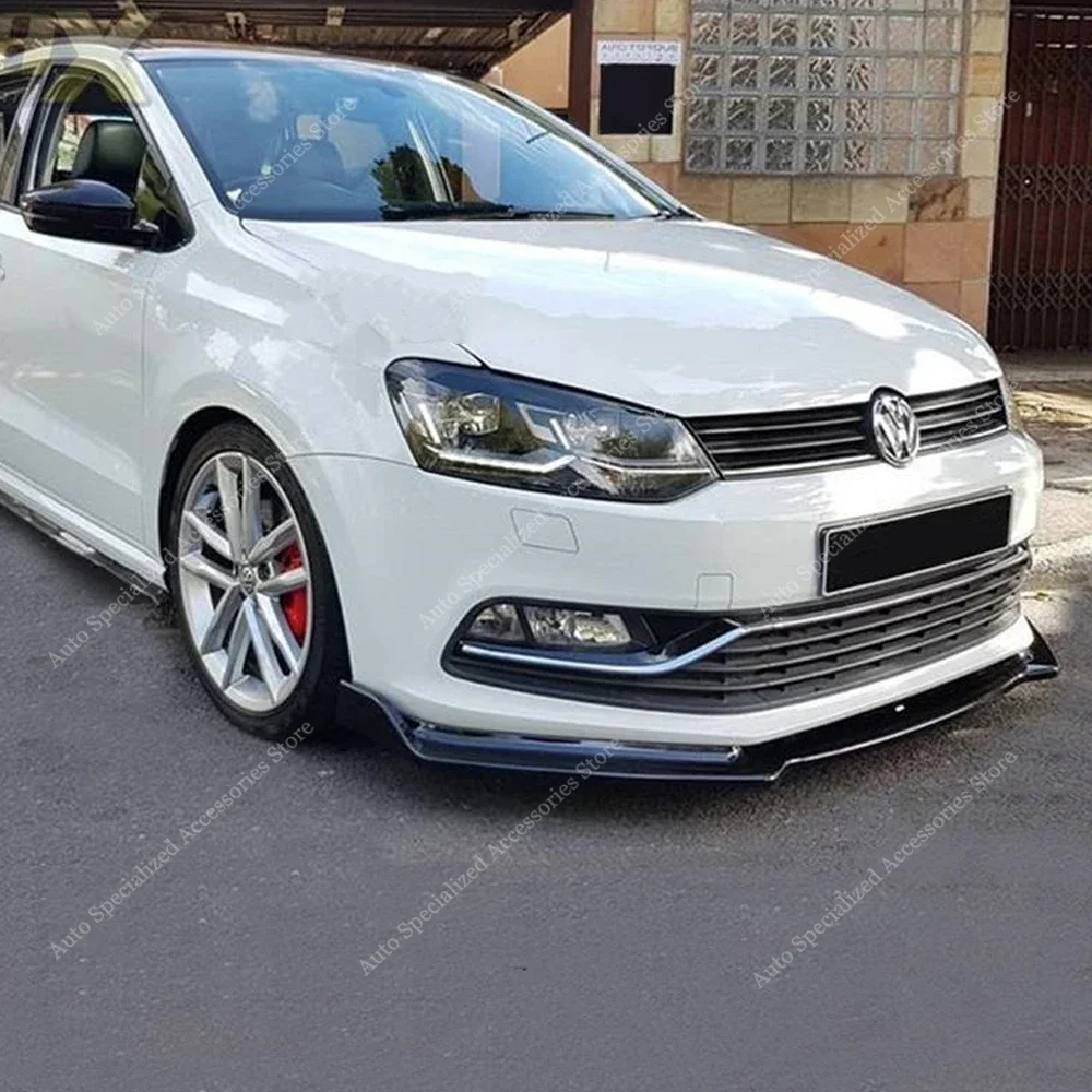 Cubierta del labio del paragolpes delantero para VW Polo 6R/6C (2014-2017) - imagen 2