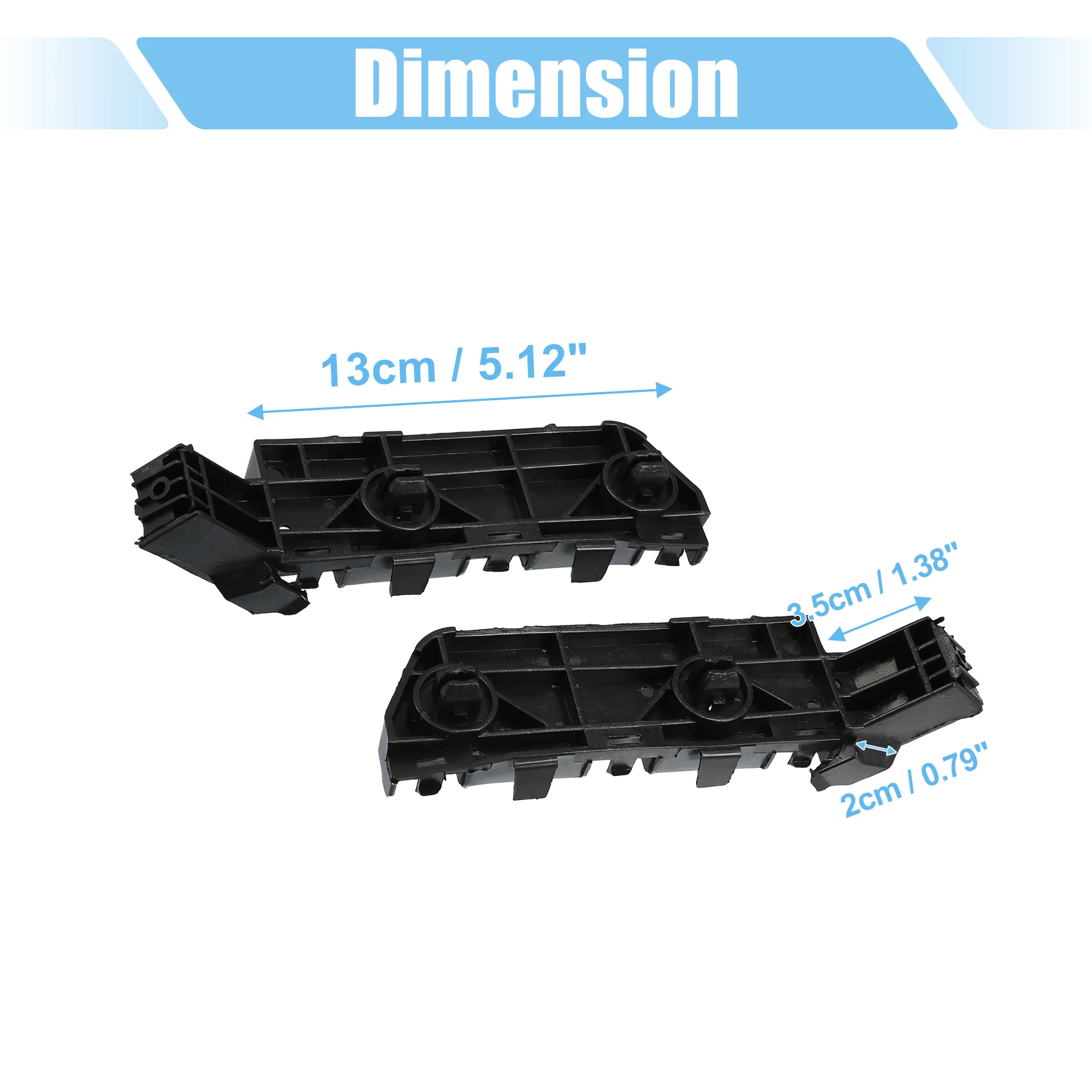 UXCELL soporte parachoques 71193SWA003 – Honda CR-V 2007-2011 - imagen 2