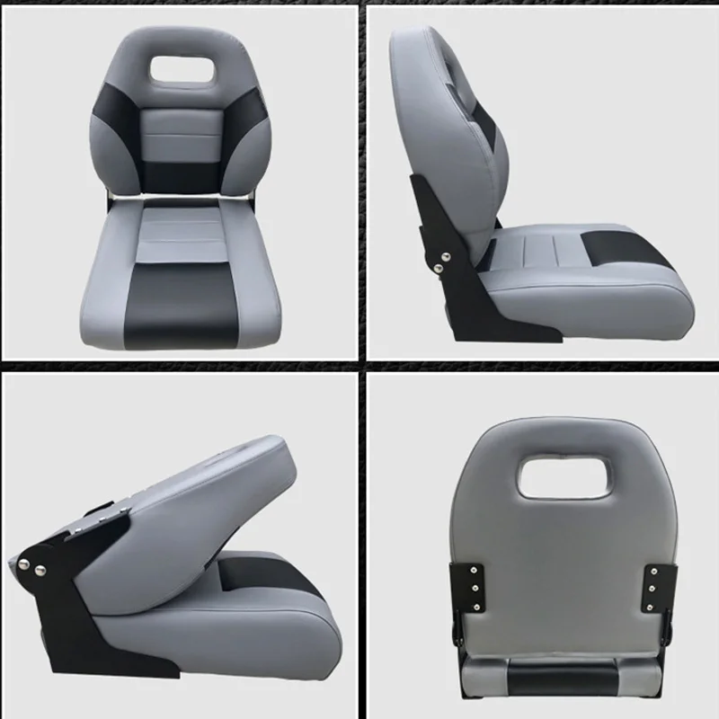 Silla plegable de PVC para barco, asiento de cubierta marina - imagen 3