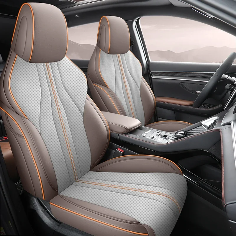 Fundas de asiento de cuero personalizadas BYD Song Plus Sealion 6 - imagen 5