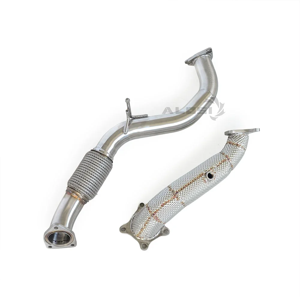 Downpipe Honda Civic X 1.5T 2016-2019 de alto flujo aislado - imagen 4