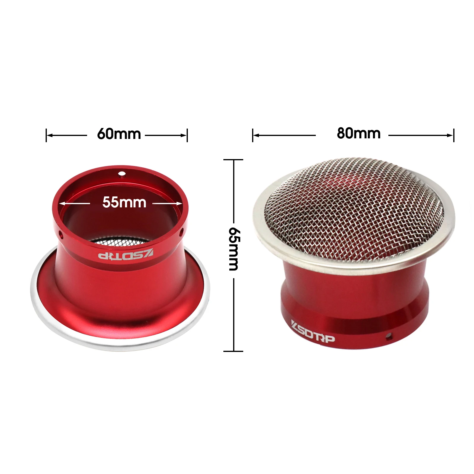 ZSDTRP Filtro de aire carburador Keihin PWK con copa de viento - imagen 2