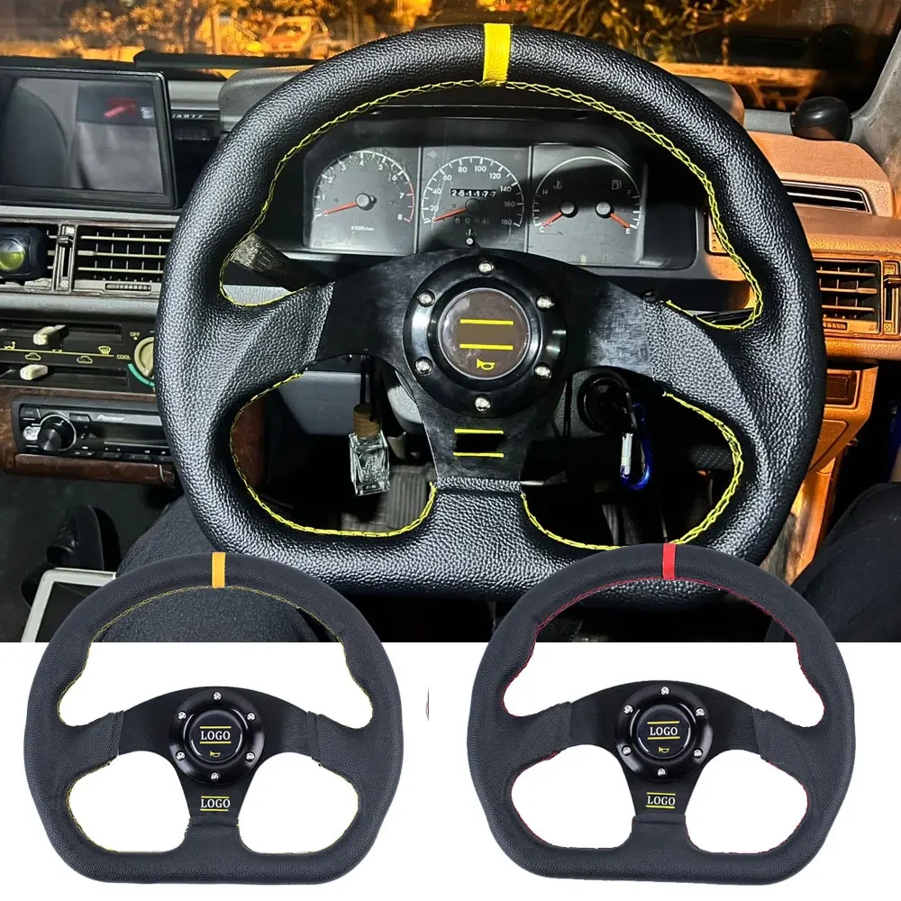 Volante deportivo universal de PVC para coche de drift