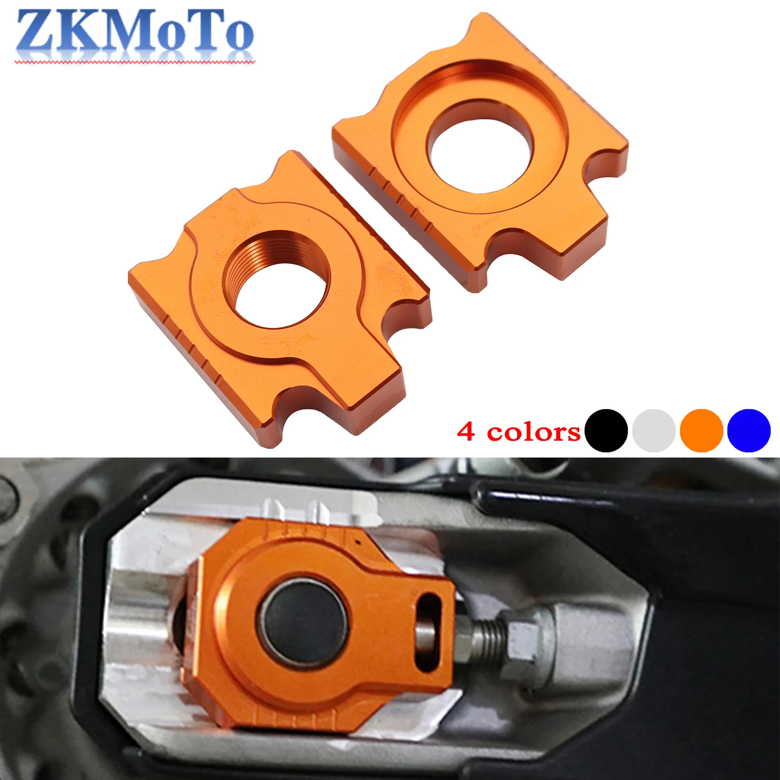 Deslizadores de ajuste de cadena de 20 mm para KTM y Husqvarna