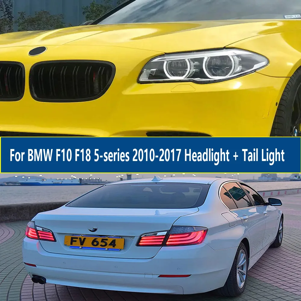 Vista del conjunto de luces para BMW F10 F18