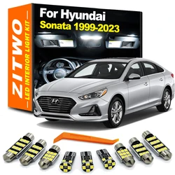 ZITWO Kit de bombillas LED interiores para Hyundai Sonata