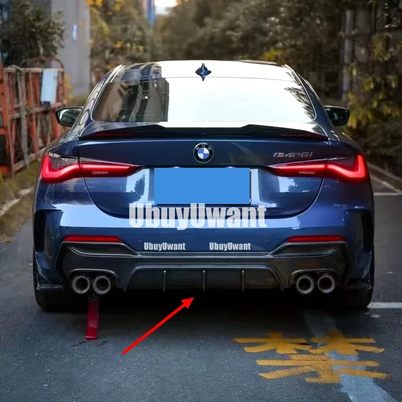 Difusor trasero de carbono con labio para BMW Serie 4 G22/G23 - imagen 3