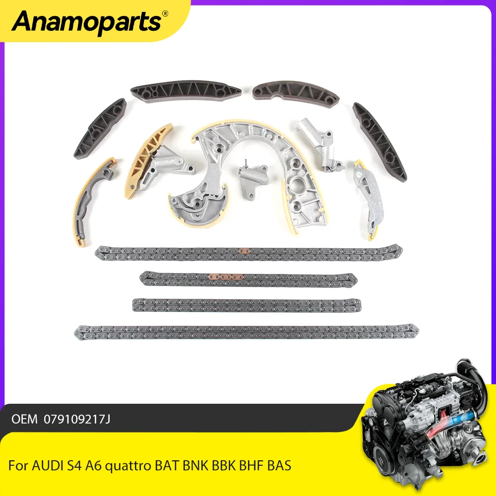 Audi 079109217 Kit distribución tensor de cadena para S4 B6/B7 4.2L V8