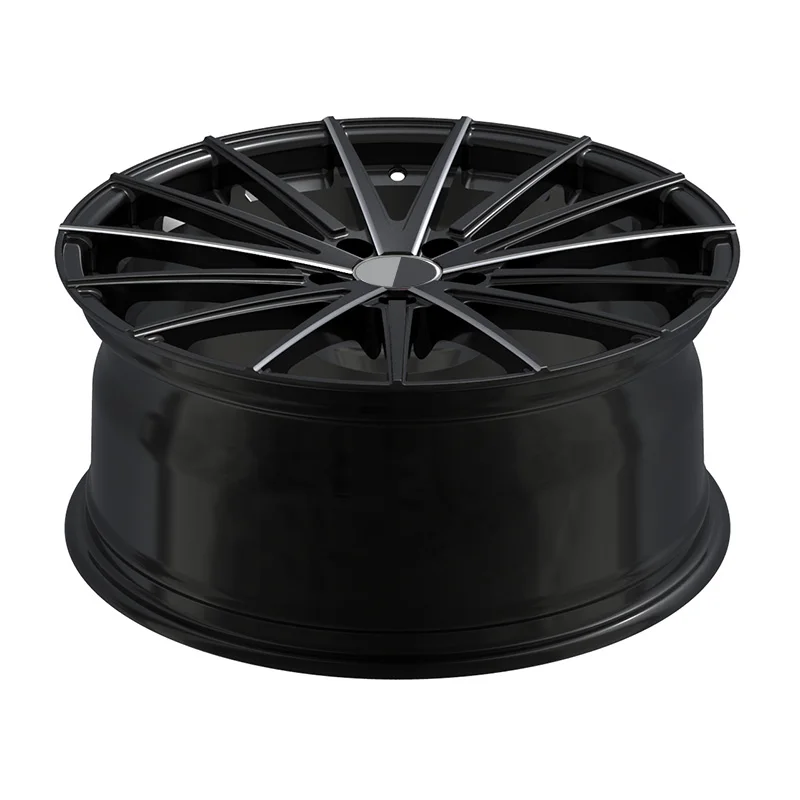 Llanta de aleación forjada monobloque negro brillante para Toyota Corolla - imagen 3