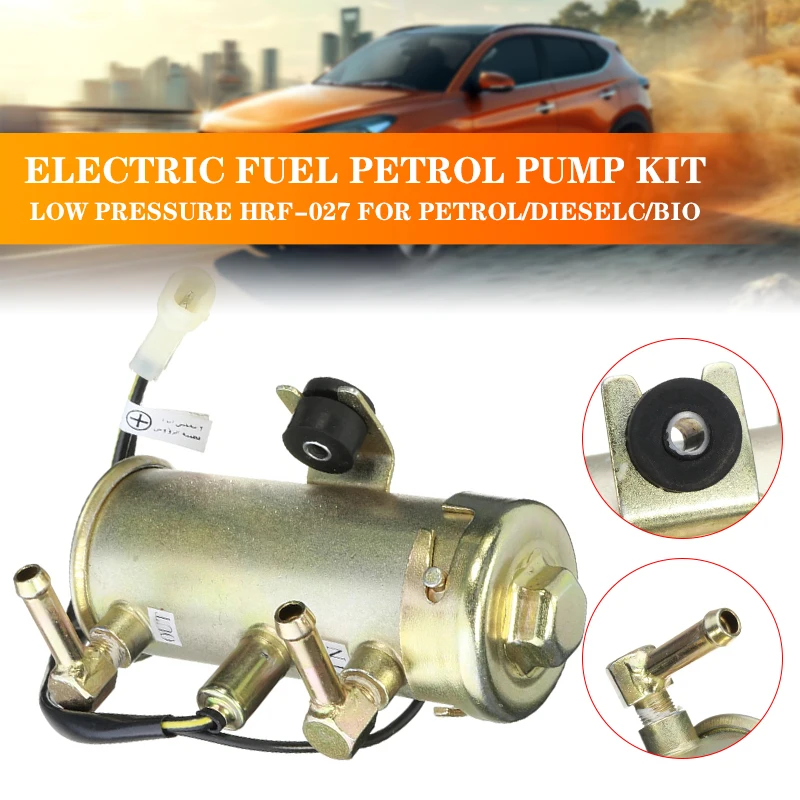 Bomba eléctrica de combustible gasolina/diésel HRF-027 12 V universal - imagen 2
