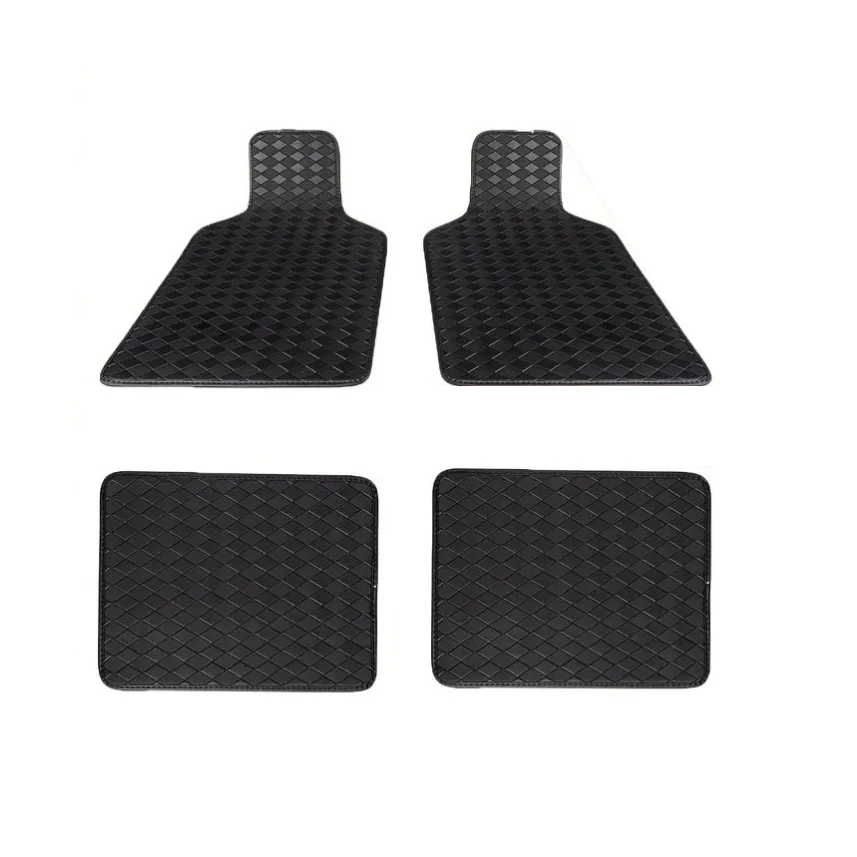 Alfombrillas universales de cuero artificial para coche - imagen 4