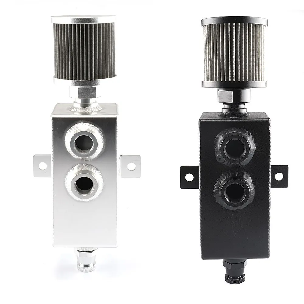 Depósito captador de aceite aluminio - Kit drenaje PCV universal - imagen 4
