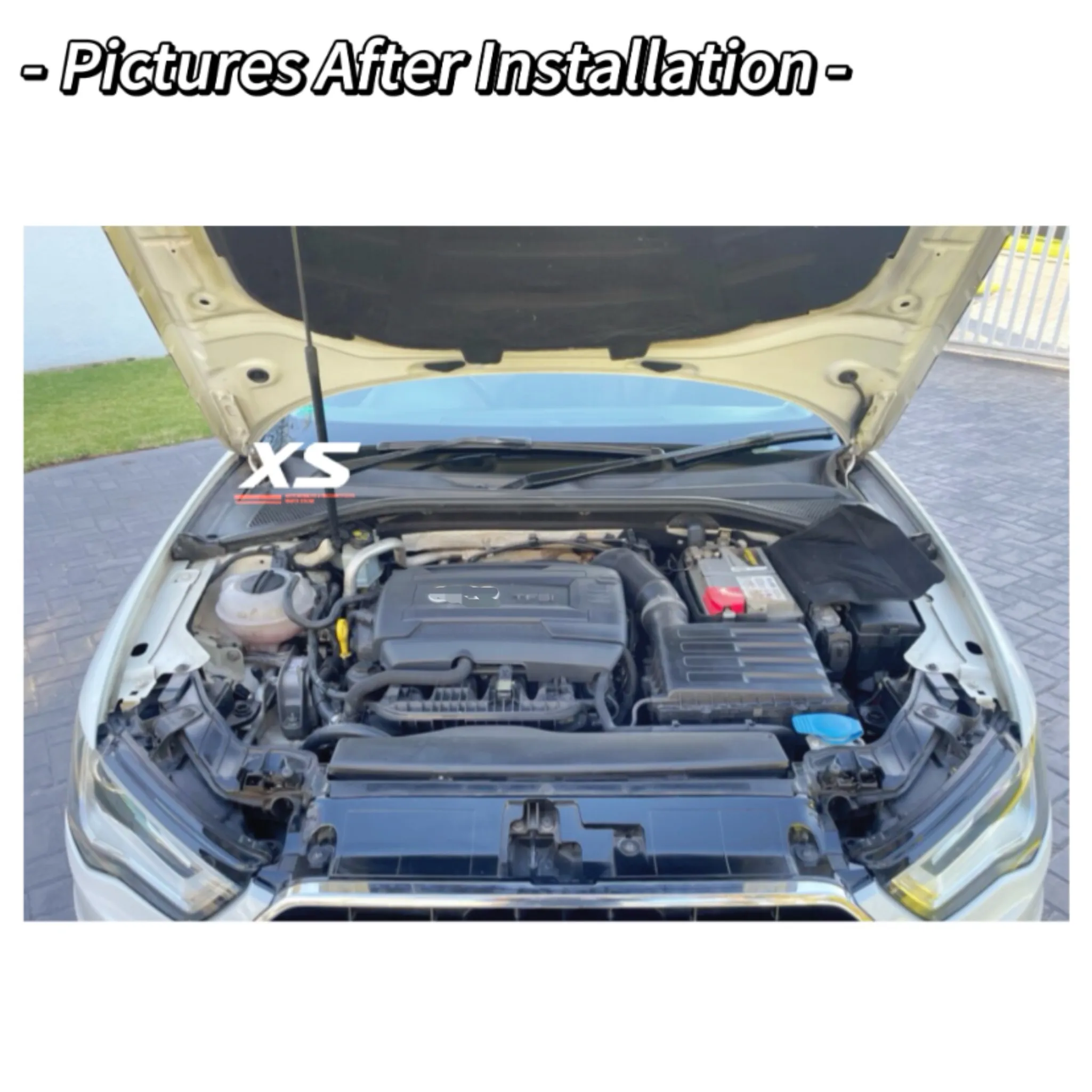 8V0823359 Amortiguador de capó delantero para Audi A3 8V 2012-2020 - imagen 2