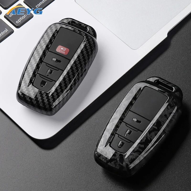 Toyota funda de llave en fibra de carbono - Prius y RAV4 CH-R - imagen 4