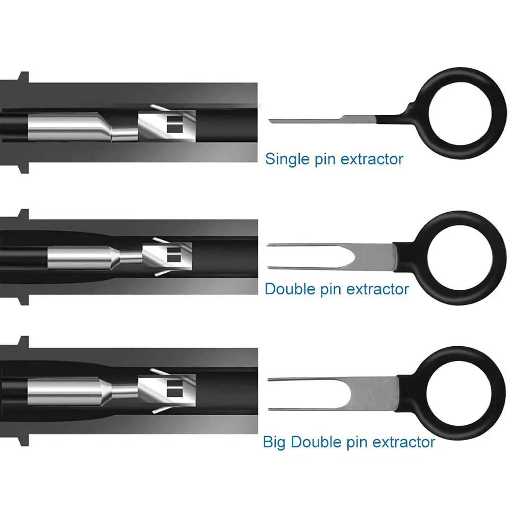 Kit extractor de terminales eléctricos para conectores de coche - imagen 5