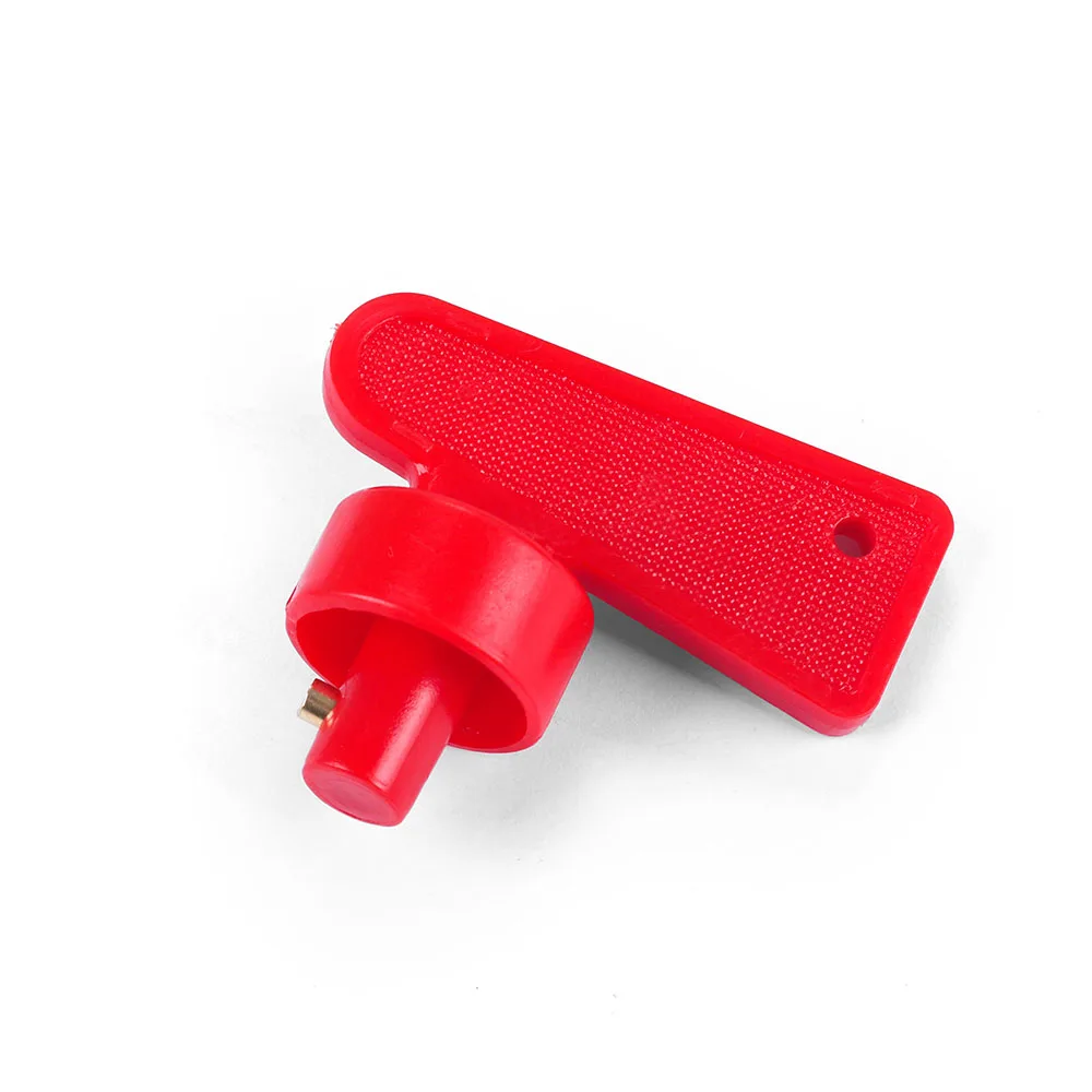 Llave interruptor corte aislador batería roja camión furgoneta coche - imagen 4