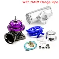 Purple and 76mm pipe