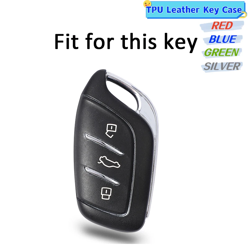 Funda de llave de coche TPU para Roewe RX5 y MG ZS EV - imagen 2