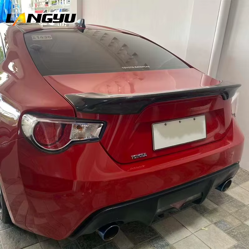 Alerón trasero fibra carbono Langyu – Toyota GT86 2014-2018 - imagen 5