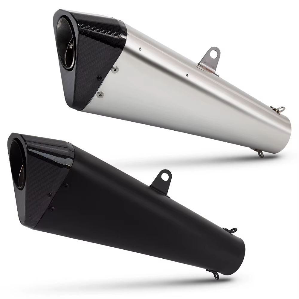 Silenciador universal con punta de carbono para GSX-R1000 y Z1000
