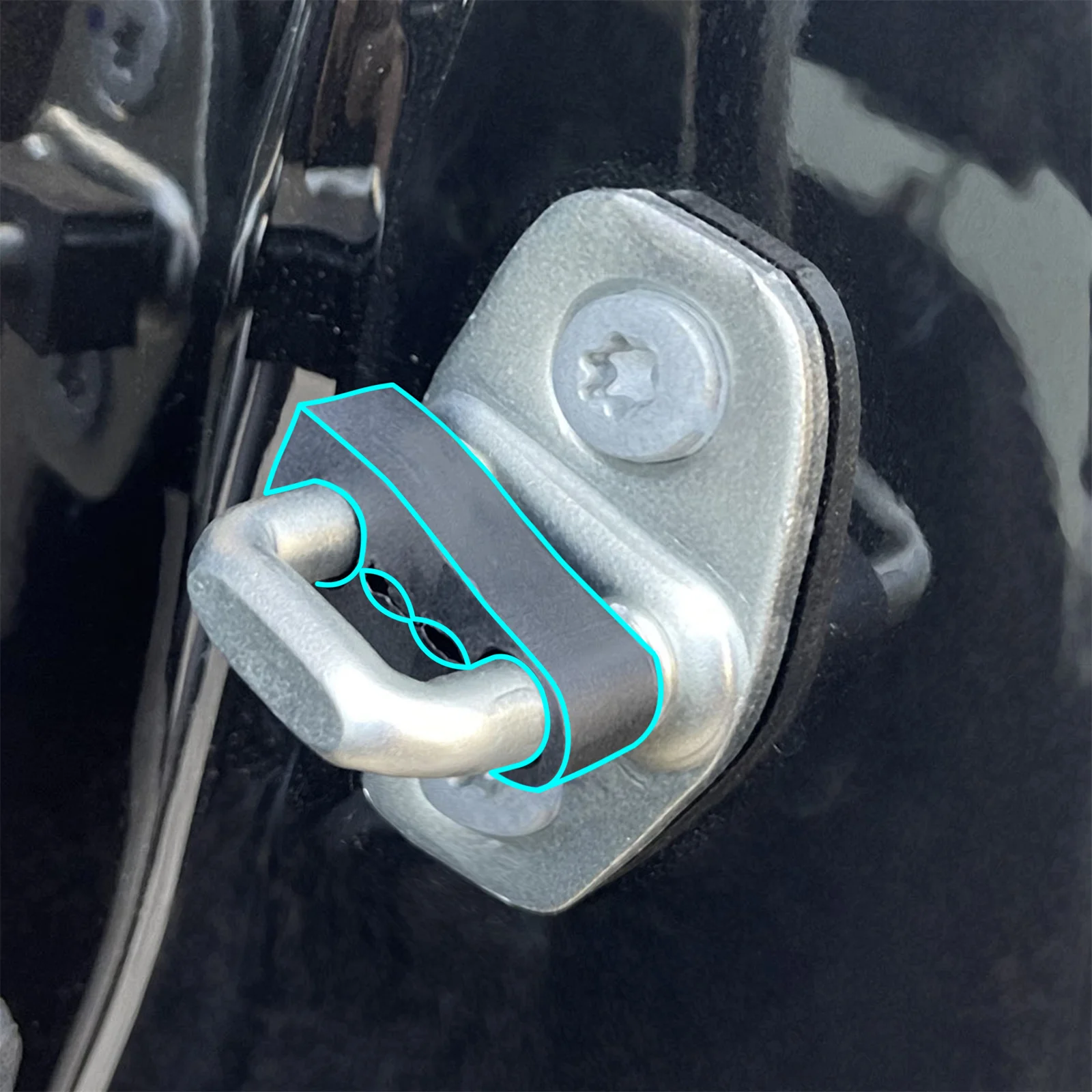 Tope antirruido para cerradura de puerta – Peugeot 208, 308 y 3008 - imagen 5