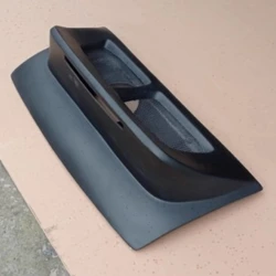 Alerón trasero de resina sin pintar para Porsche 997