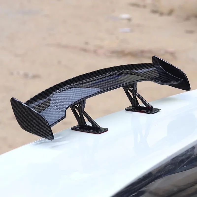Alerón universal mini negro para coche - imagen 2