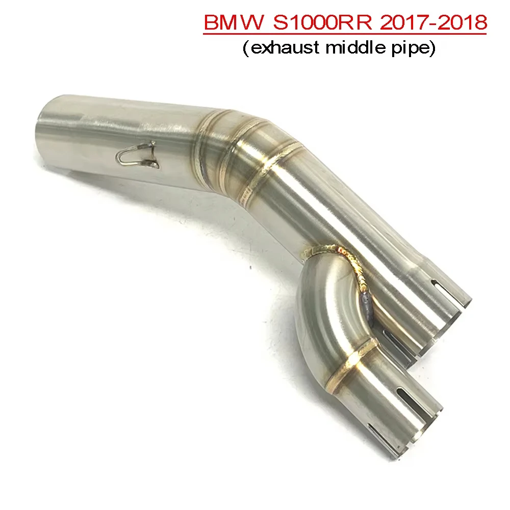 Tubo intermedio de escape inoxidable 51 mm para BMW S1000RR 2017-2018 - imagen 4