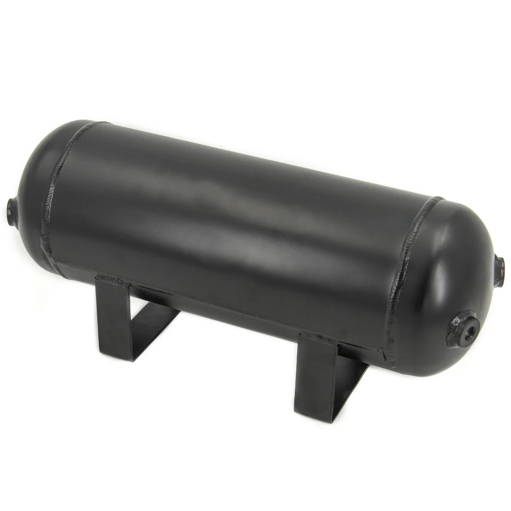 Tanque de aire de aluminio negro