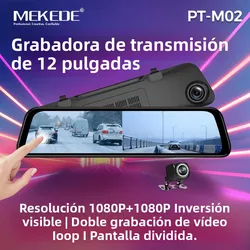 Dashcam MEKEDE DVR 10-12″ para salpicadero coche