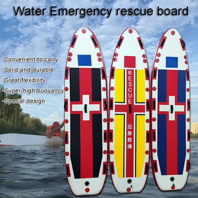 Kayak inflable de rescate acuático con almohadilla EVA panal - imagen 4