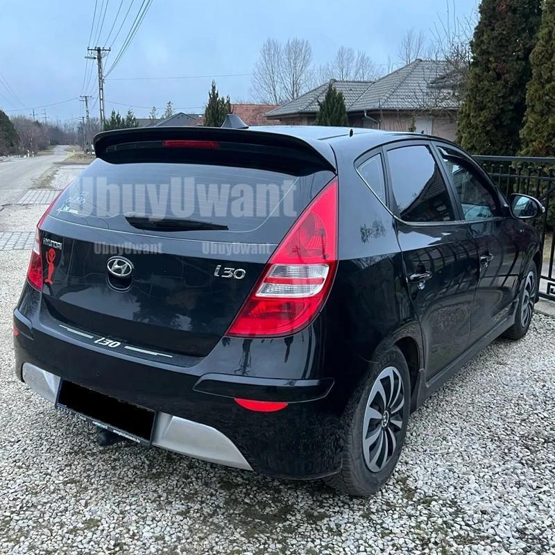 Alerón trasero de techo ABS negro brillante para Hyundai i30 2008-2013