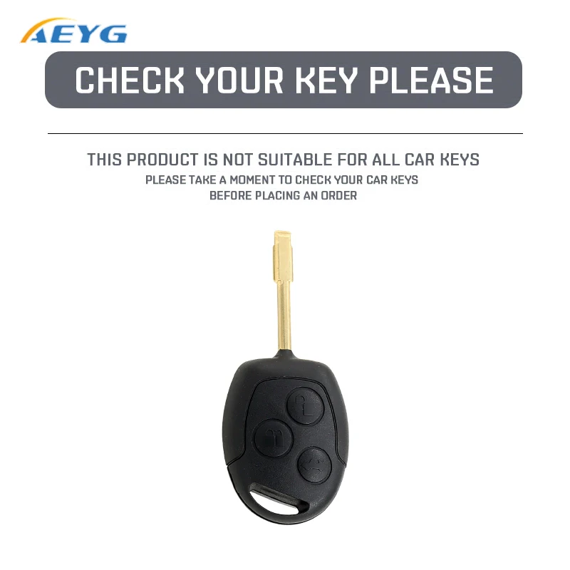 Funda de llave Ford 3 botones TPU – Mondeo, Focus y Fiesta - imagen 5