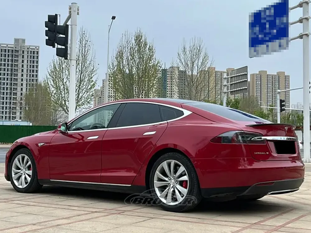 Alerón de maletero ABS negro brillante para Tesla Model S (2015-2023) - imagen 2