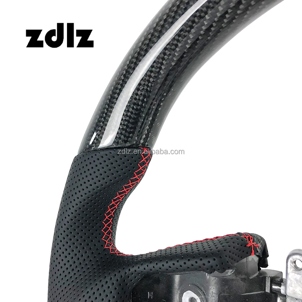 Volante de fibra de carbono personalizable para Toyota Tacoma 2012-2019 - imagen 5
