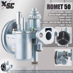 Carburador GM12F Romet 50 para Komar, Ogar y Kadet