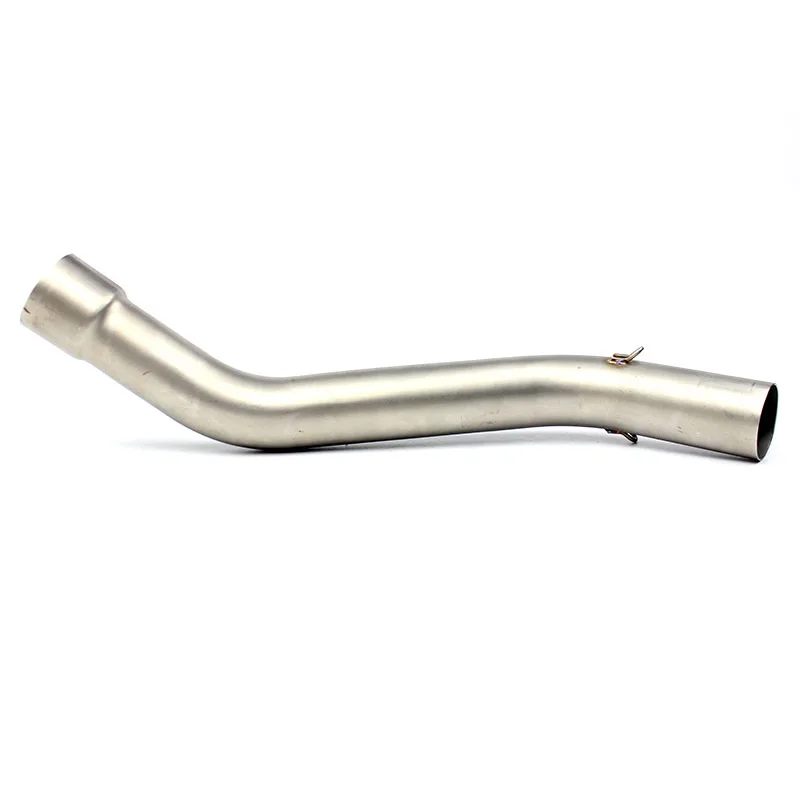 ZX6R ZX 10R ZX10R conector de tubo medio de contacto de escape de motocicleta Slip On para Kawasaki ZX10R 2008 09 10 11 12 13 14 15 16 17-20 - imagen 2
