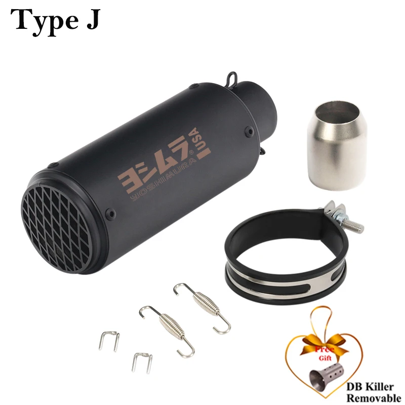 Yoshimura-tubo de Escape Universal para motocicleta, silenciador DB Killer Remova para CBR1000RR MT09 R1 DUKE, 51MM - imagen 5