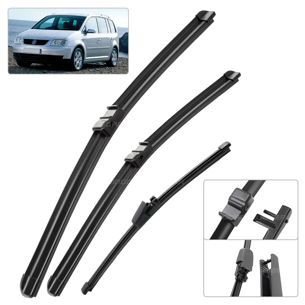 Escobillas limpiaparabrisas Bosch VW Touran 2003-2006 - imagen 2