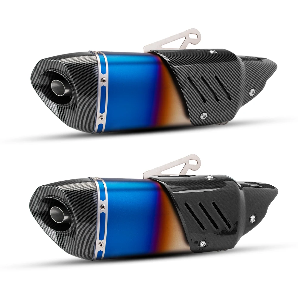 Silenciador de escape Universal para motocicleta, modificación de Motocross, Z900, ZX6R, Z400, R7, ADV, 51mm - imagen 3